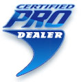 Certified pro dealer logo