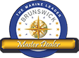 The Marine Leader Brunswick Master Dealer logo